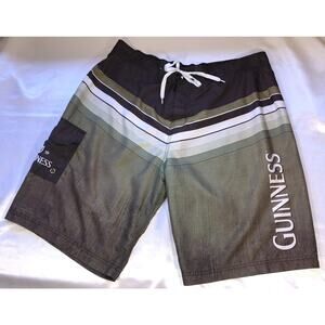 Guiness Board Shorts Mesh Lined Swim Trunks Drawstring Mens Size 2XL